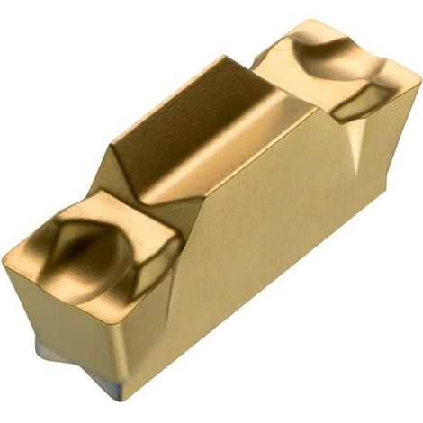 Drehwendeschneidplatte ISO LCMF 051604-CM:T8330 Breite 5mm PVD beschichtet Gold (1/2)