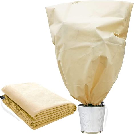 Housse de protection contre le gel pour plantes d'hiver Housse de plantes pour plantes,10080cm (1/5)