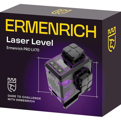 Niveau laser Levenhuk Ermenrich PRO LV70 vert 26x32x12 cm
