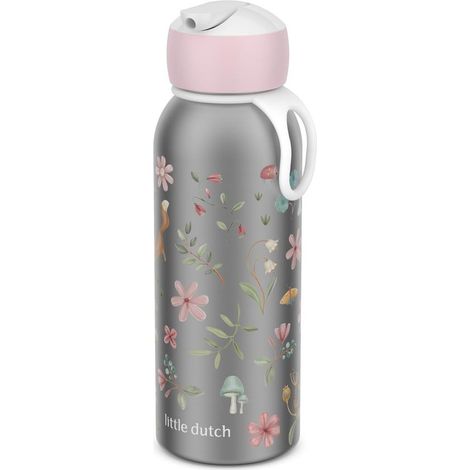 Mepal - Borraccia Ermetica Flip-up Campus - Borracce Ermetiche per Bambini - Borraccia in Acciaio Inox - 4 Ore di Calore e 12 Ore di Freschezza - Senza BPA - 350 ml - Fairy Wonders (1/5)