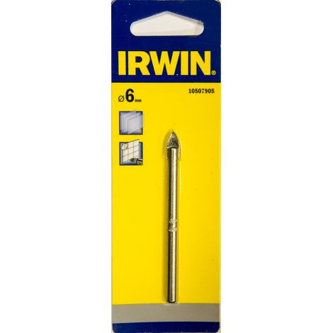 Irwin Glas-& Fliesenbohrer 6 mm (1/2)