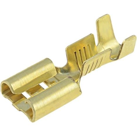 Terminale Faston femmina 6,3mm 670.08.00.9 Sacchetto da 100 unità.