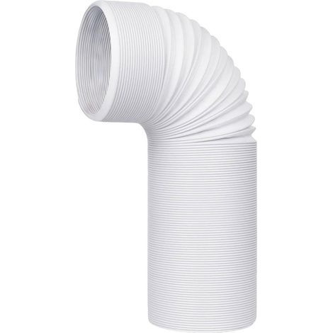 Fensteradapter für Klimaanlagen-Abluftschlauch, flacher Durchgang für Abluftschlauch, einstellbar für Lüftungsrohre mit 13/15 cm Durchmesser (1/5)