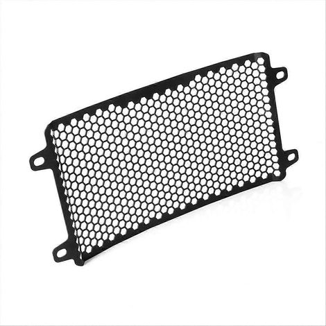 Grille de protection radiateur moto pour KTM 390 Duke 2024, pare-pierre aluminium, déflecteur robuste, accessoire résistant, bouclier thermique, kit 1 pièce, noir. (1/5)