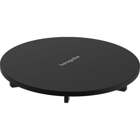 Kit complet de bonde pour receveur de douche, couvercle de bonde de douche 90 mm, corps de base requis vendu séparément, noir mat (1/5)