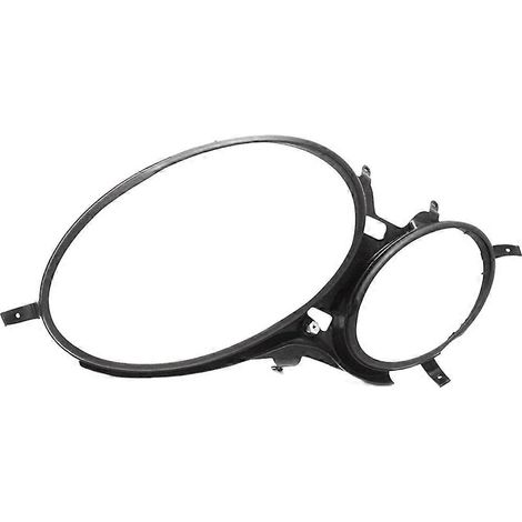 Joints de cache de phare supérieur avant pour BMW W211 E200 E240 E280 2002-2008, bande d'étanchéité, anneau décoratif (gauche) (1/5)