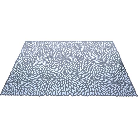 Posto tavola Fade Petali Silver cm 46x33