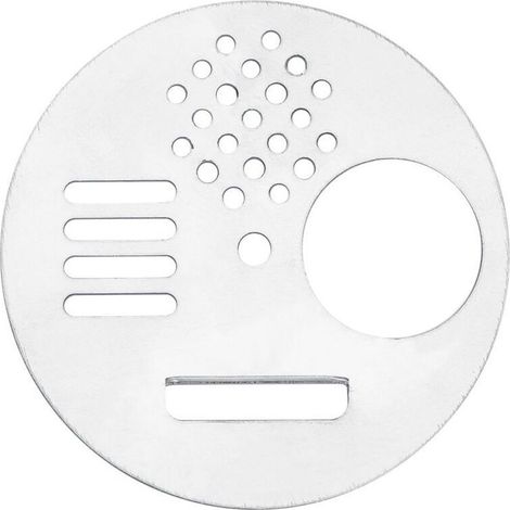Beeurs en Acier Inoxydable Ventilateur des Outils de Porte D'apicacing Round 5pcs (1/4)