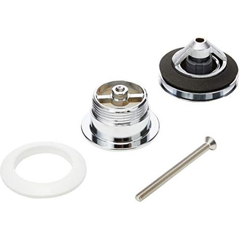 Roca Aqua - Piletta di scarico Click-Clack per lavabo, cromo A505401000 (1/4)