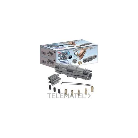 Kit conexión estanca King Joint L6, 5 conectores, 1.5 a 6 mm2