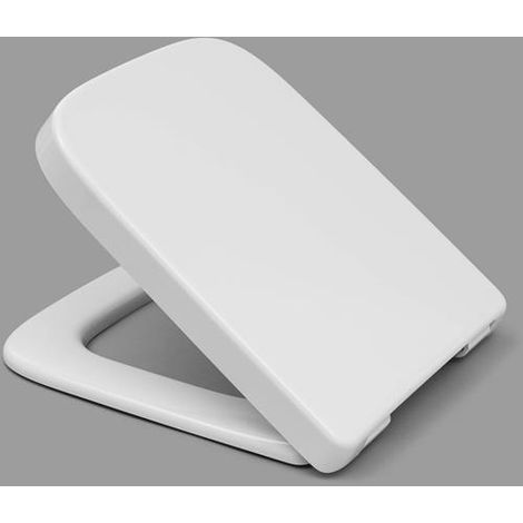 HARO asiento inodoro Makira SoftClose blanco bisagra enchufable acero inoxidable C2802H (1/4)