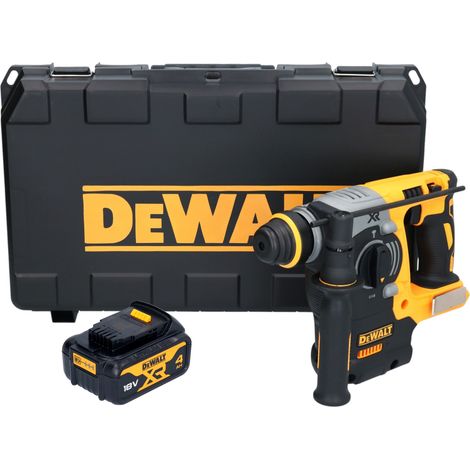 Martillo combinado a batería DeWalt DCH 273 NT 18 V 2,1 J SDS Plus Brushless + 1 batería 4,0 Ah + maletín - sin cargador (1/5)