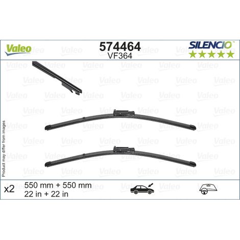 Balai d'essuie-glace VALEO 574464 (1/4)