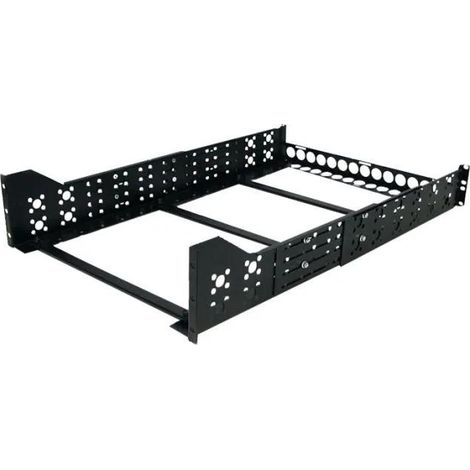 Startech Universelle Montageschienen schwarz 3U für Server