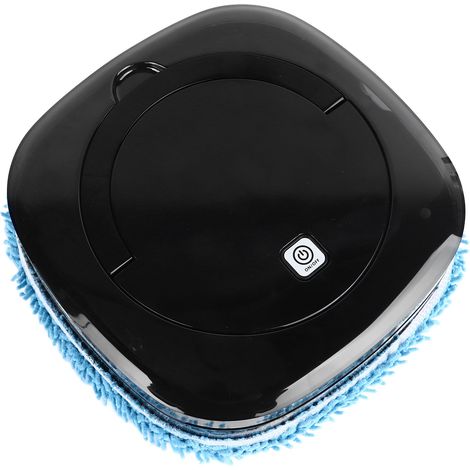 Robot serpillière rechargeable USB nettoyeur automatique nettoyant humide et sec compact silencieux pour sols durs poils d'animaux (1/5)