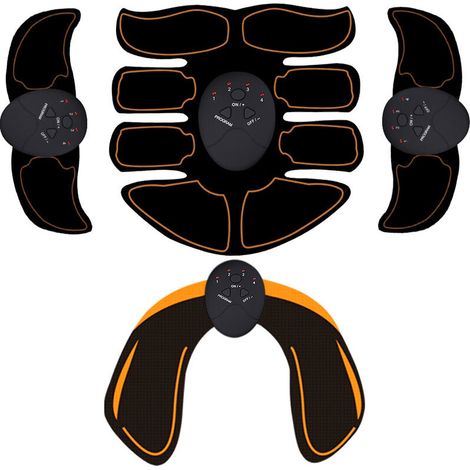 Stimulateur musculaire Smart EMS à quatre électrodes (version batterie)-