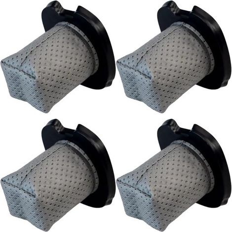 Filtro de aspiradora CH701, aspiradoras de mano Shark Cyclone PET CH701, CH701C, CH700WM CH700, Sustituye XDCFCH700, Paquete de 4 unidades (1/4)