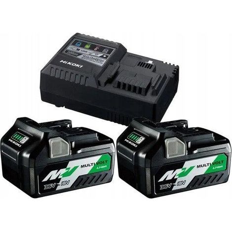 Hikoki Kit Batteria Ricaricabile 18V 5,0Ah