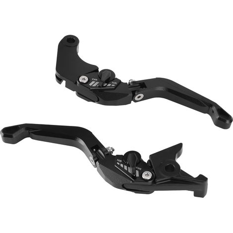 Paire de leviers d'embrayage et de frein avec 2 adaptateurs et système de portée réglable, compatibles avec Honda CB600F/SA (1/5)