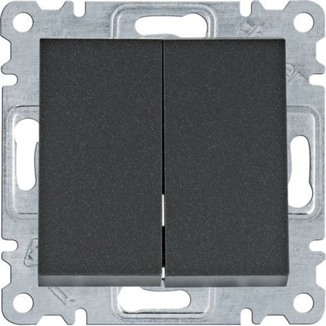 Lumina-Serie/Kerzenstabschalter Schwarz WL0043