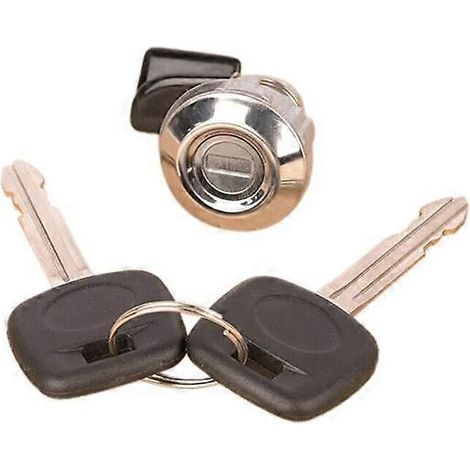 Cylindre de serrure et clé de trappe à carburant pour Land Cruiser FJ60 FJ62 1980-1990 69057-90A02 (1/4)