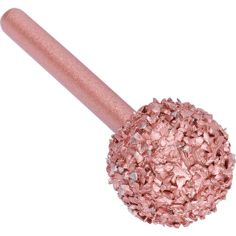 Tête de meulage pneumatique en acier au tungstène, boule polie ronde, outil professionnel de réparation auto 8005-02 6x25 mm (1/5)