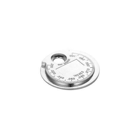 Calibro per la regolazione della distanza tra gli elettrodi delle candele, da 0,6 a 2,4 mm, strumento di test per auto, moto, tosaerba, meccanici e macchine agricole. (1/5)