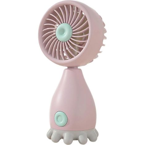 Mini ventilateur de voyage portable à trois vitesses, silencieux, en ABS.-AquaForge (1/5)