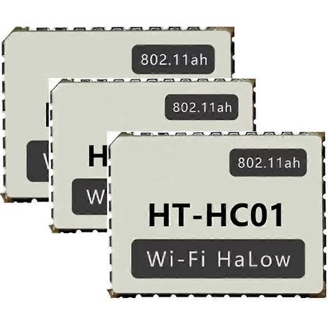 Packung mit 3 HaLow HC01 Dualband-WLAN-Modulen 902-928 MHz, 32,5 Mbit/s, große Reichweite, Hochgeschwindigkeits-Datenübertragung, drahtloser Zugriff und vernetzte Objekte. (1/5)