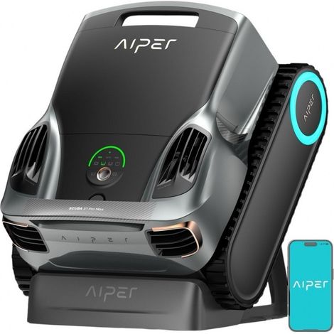 Aiper Scuba X1 Pro Max – Premium Poolroboter für Boden, Wände & Wasserlinie (1/2)