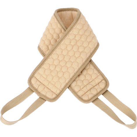 Éponge Luffa Naturelle - Gant De Douche Exfoliant - Avec Poignée En Coton Tressé - Pour Le Corps Et Le Dos - Lot De 1 (1/5)