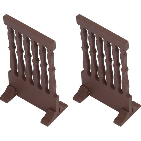 Lot de 2 paravents rétro pour maison de poupée, échelle 1/12, mobilier miniature vintage pour la décoration de maison de poupée (1/5)