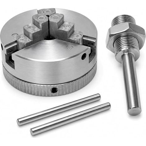 Mini Wood Lathe Chuck 48 mm, 3 Jaws, Clamp Range 10-35 mm (1/5)