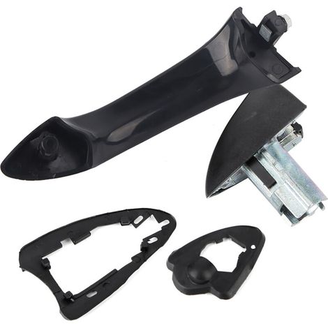 Poignée De Porte Extérieure Arrière Gauche Pour BMW E53 X5 2000-2006 ABS Plastique Remplacement 51218257737 (1/4)