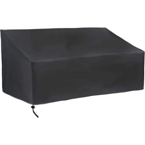 Funda protectora impermeable para banco de jardín, sofá, sillón, talla única, poliéster con revestimiento de PVC, resistente a los rayos UV, resistente al agua. (1/4)