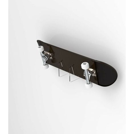 DEESSE SHOP - Supports de planche à roulettes en acrylique pour pont/supports de suspension murale/support de planche à roulettes (1/3)