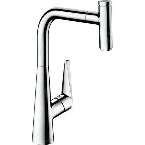Mitigeur de lavabo 300 TALIS Select M51 Eco, avec bec extractible 1jet chrom (1/5)
