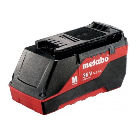 Metabo 625529000 Batería de Litio Li-Power Tecnología AIR COOLED 36V 5,2Ah