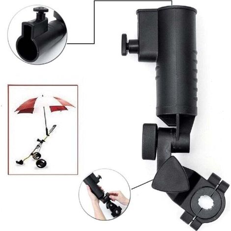 Golf trolley universal umbrella holder V2 / Umbrella holder / Parasol holder / Support / Umbrella stand