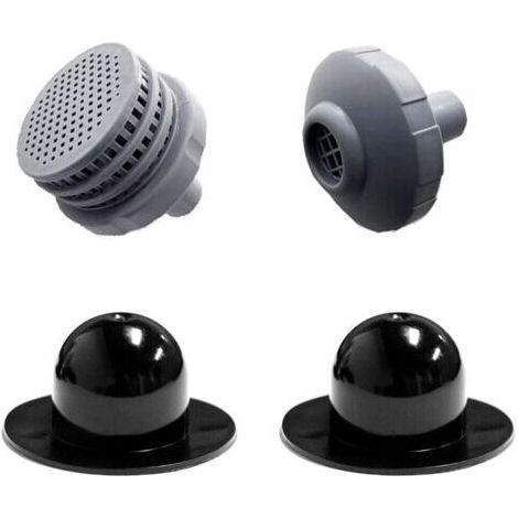 Boquilla de entrada para piscinas modelos 25022E 1500 2000 2500 4000 12364 - Cesta de filtro - Conector de manguera de piscina - Accesorios para piscinas elevadas (1/5)