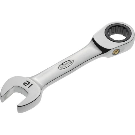 Clé mixte à cliquet ∙ courte ∙ V2826 ∙ Profil à 12 pans extérieurs, Profil à 6 pans extérieurs ∙ Taille 12 mm (1/4)