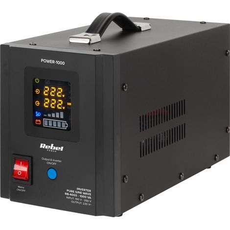 Onduleur Rebel Power 1000 12 V/230 V 1000 VA/700 W