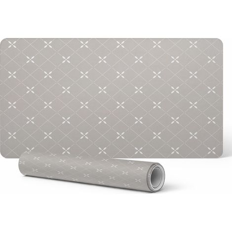Tapis de jeu résistant à motif floral géométrique 100x50 cm (1/5)