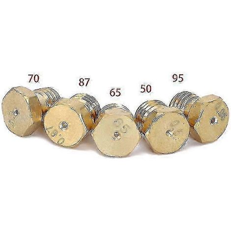Kit de conversion GPL pour cuisinière à gaz à 5 brûleurs, buse d'injecteur de propane (50, 65, 70, 87, 95), buse de cuisinière à gaz (f26). (1/5)
