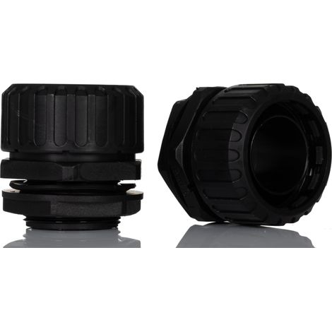 Raccord de gaine Adaptaflex M32, taille 32mm en Nylon 66, IP65 ( Prix pour Paquet de 5 )