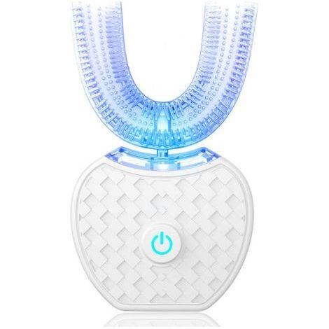 Elektrische 360°-Schallzahnbürste – Ultraschalltechnologie – Ergonomisches Silikondesign – Optimale Zahnreinigung (1/5)