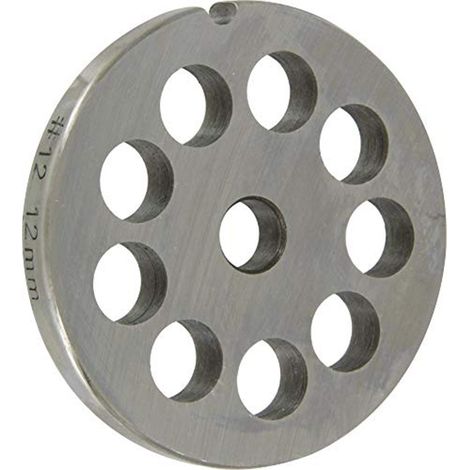 Piastra "Professionale" per Tritacarne numero 12 "Reber" in acciaio temperato -Foro 12 mm (1/4)