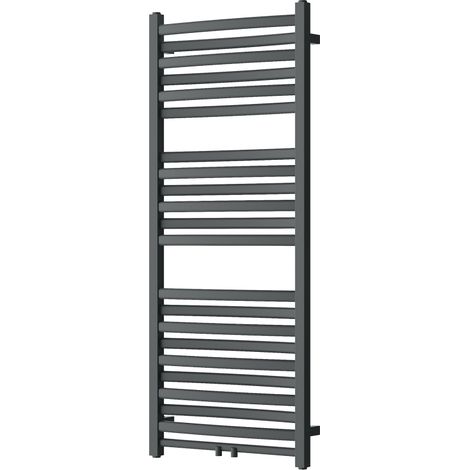 Mexen Zing radiateur de salle de bain 1200 x 500 mm, 513 W, anthracite - W128-1200-500-00-66 (1/3)