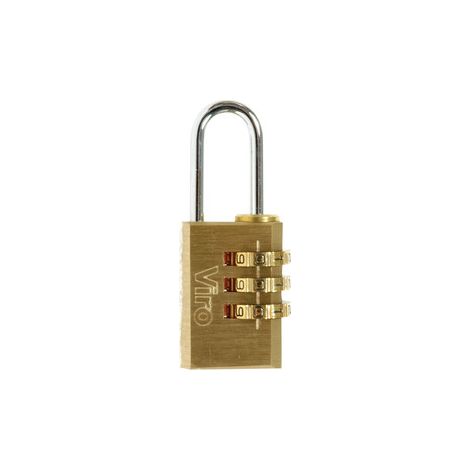 VIRO BL 406.20.7 LUCCHETTO OTT A COMBINAZ 3 CIFRE- 1,0 pz