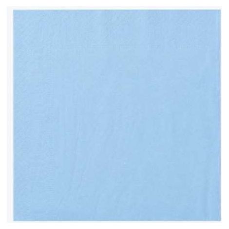 Serviette Bleu Azur 9x39 cm Ecolabell - Lot de 2 Colis de 1800 - Manufacture De L'Ephemere